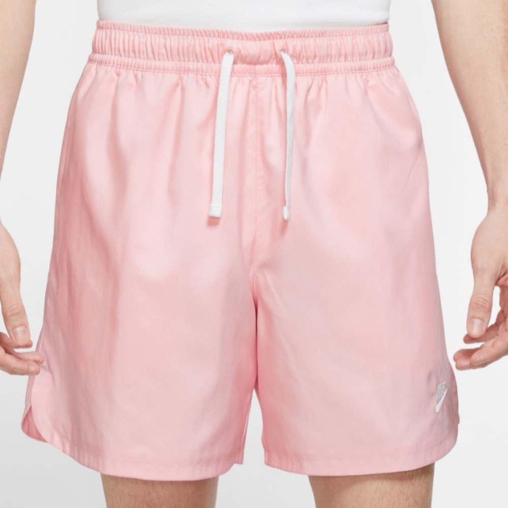 Nike Sportswear Men's Woven Lined Flow Shorts Light pink DR5678-800 Sz Medium